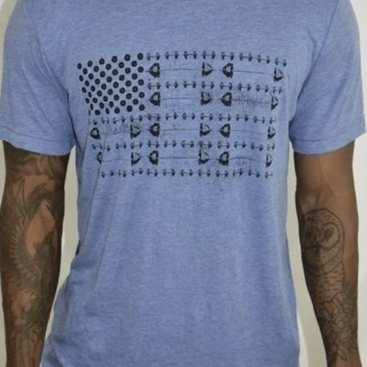 Barbell American Flag