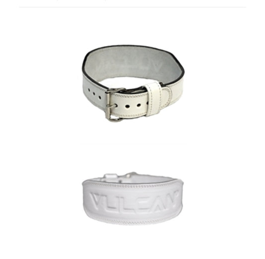 Vulcan 10cm Weight Lifting Belt (white)