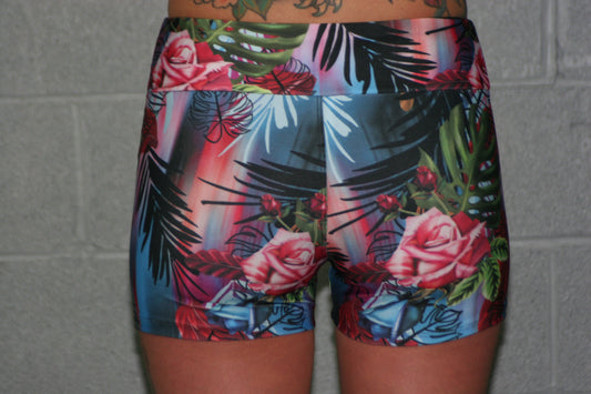 Floral Female Shorts