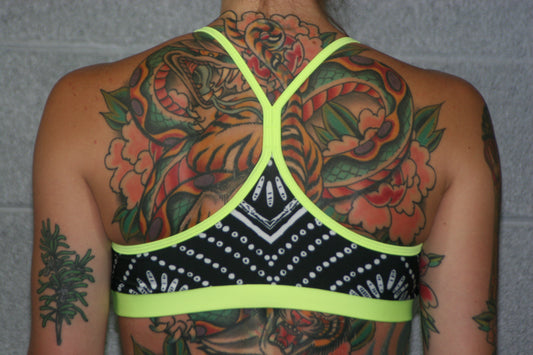 Neon Native Sports Bra