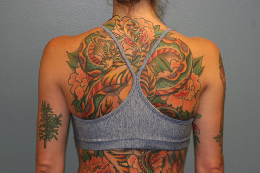 Mescla Blue Sports Bra