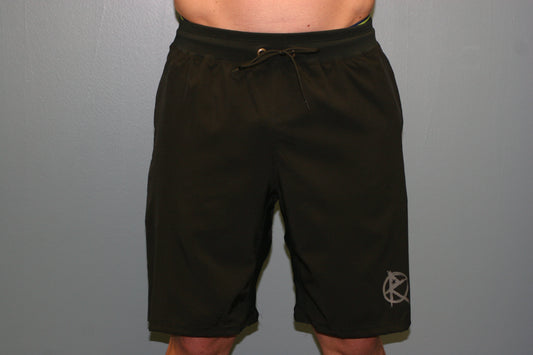 Black Logo Men's Shorts