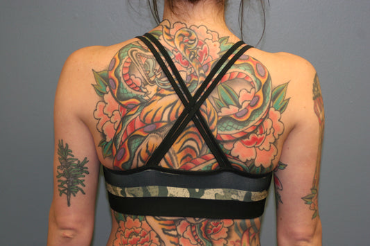 American Camo Sports Bra