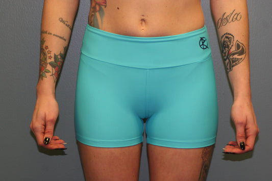 Blue Teal Female Shorts