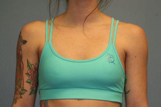 Teal Sports Bra