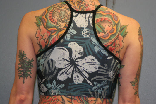 Cropped Hawaii Sports Bra