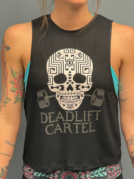 Women’s Black "Deadlift Cartel" Tank