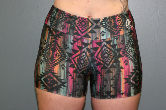 Tribal Aztec Female Shorts