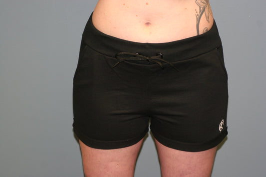 Black Tactel Female Shorts