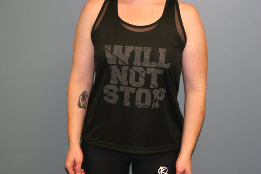 Will Not Stop Mesh Tank