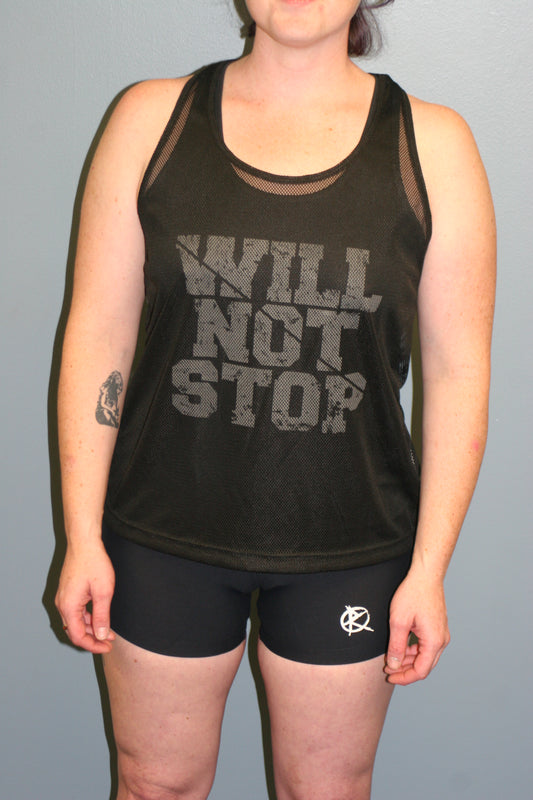 Will Not Stop Mesh Tank
