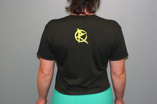 Black Deadlift Cartel Crop