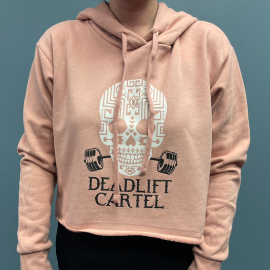 “Deadlift Cartel” Crop Hoodie