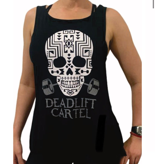 Women’s Black "Deadlift Cartel" Tank