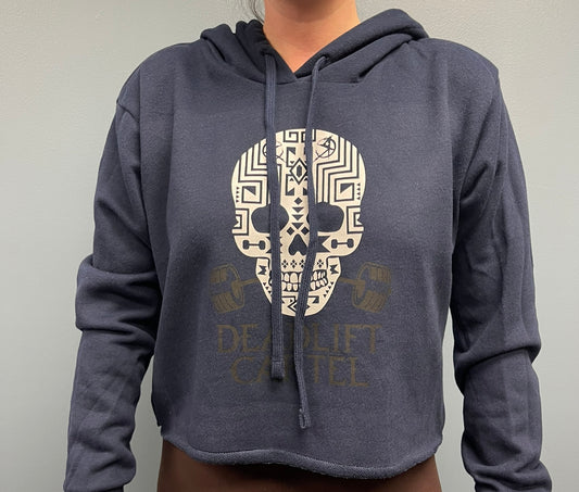 “Deadlift Cartel” Crop Hoodie