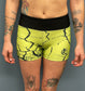 Lime Destroyer Female Shorts