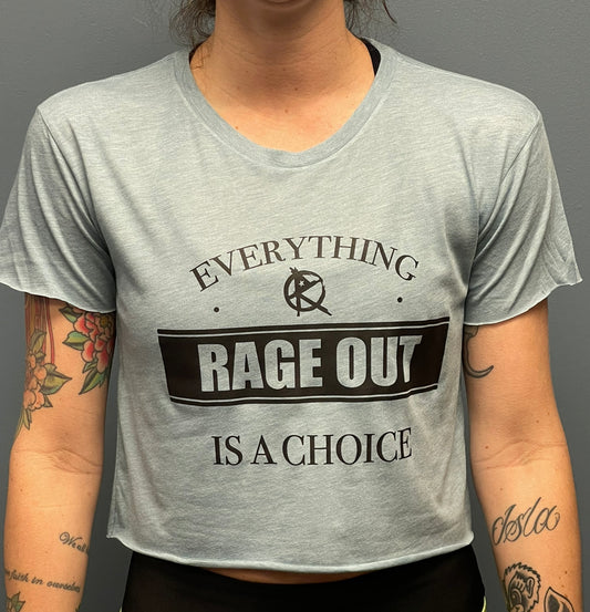 Women's "Everything is a Choice" Crop