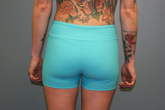 Blue Teal Female Shorts