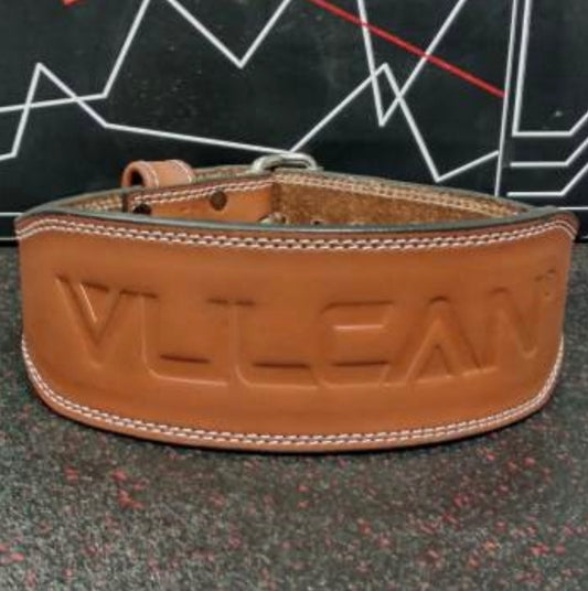 Vulcan 10cm Weight Lifting Belt (brown)