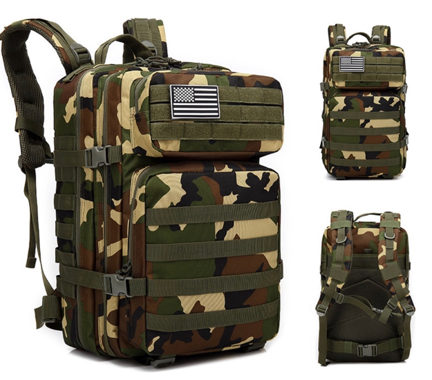 50l Man/women Military Backpack Tactical Crossfit Gym Bag Fitness